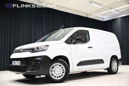 Citroën e-Berlingo Van Long 136HK Lång|50kWh|Drag|GPS|Backkamera|Lågmil|Leasbar