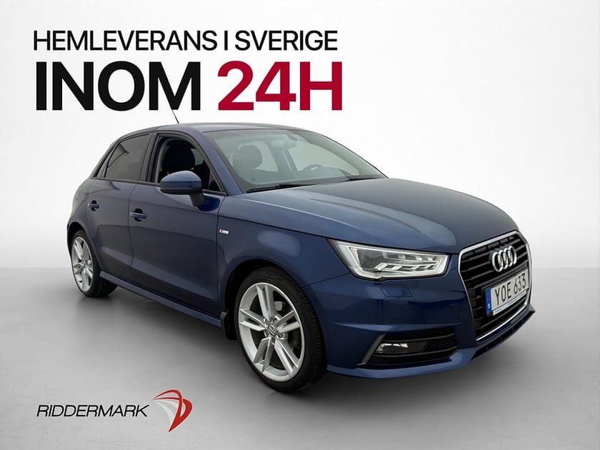 Bild 3 av Audi A1 Sportback 1.0 TFSI S-Line P-Sensorer Bluetooth