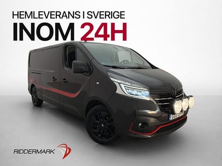 Renault Trafic Skåpbil Racing Spirit L2 Värmare Dragkrok Kamera Moms
