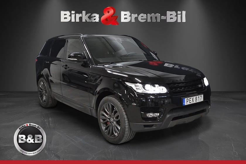 Bild 1 av Land Rover Range Rover Sport 3.0 TDV6 4WD drag, pano, värmare, kamera 258hk
