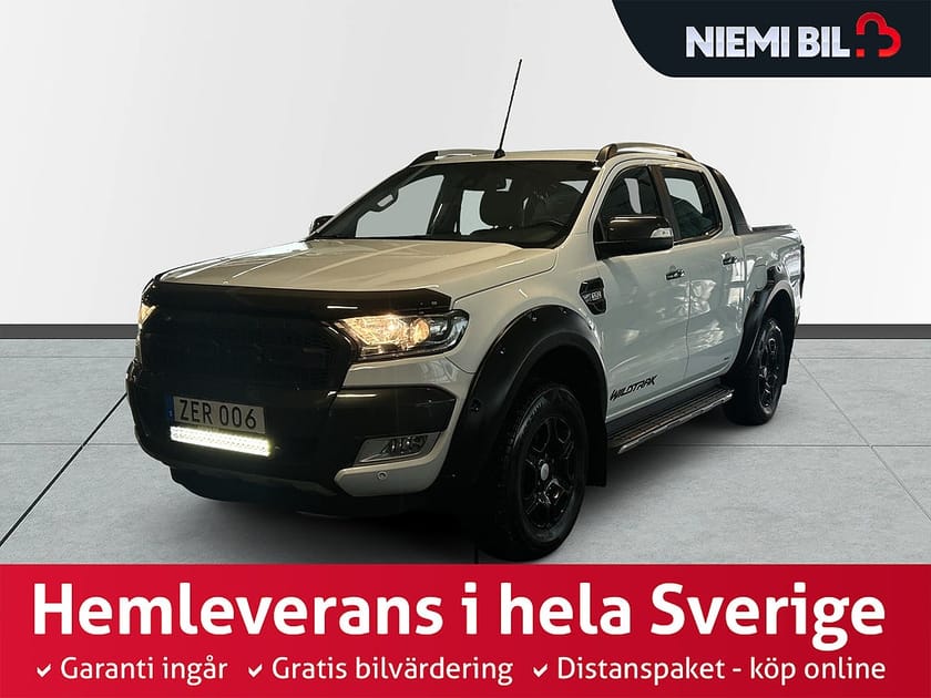 Bild 1 av Ford Ranger Dubbelhytt 3.2 TDCi 4x4 Aut Kamera/Kedja/Dvärm/Lock/SoV
