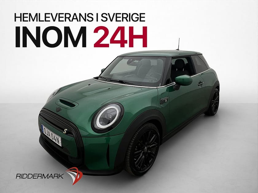 Bild 1 av MINI Cooper SE 184hk Värmare Navi Halvskinn Sensorer MOMS