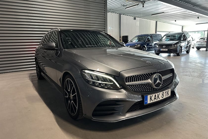 Bild 3 av Mercedes-Benz C 220 T d 9G-Tronic AMG Backkamera Panorama Navi Drag Eu6