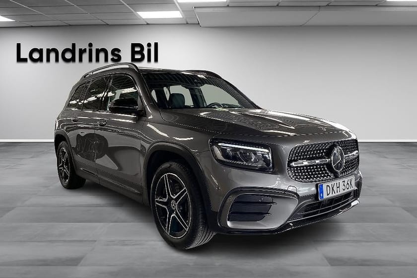 Bild 3 av Mercedes-Benz GLB 200 AMG Line Advanced Plus, Värmare, Drag,7-sits,Night