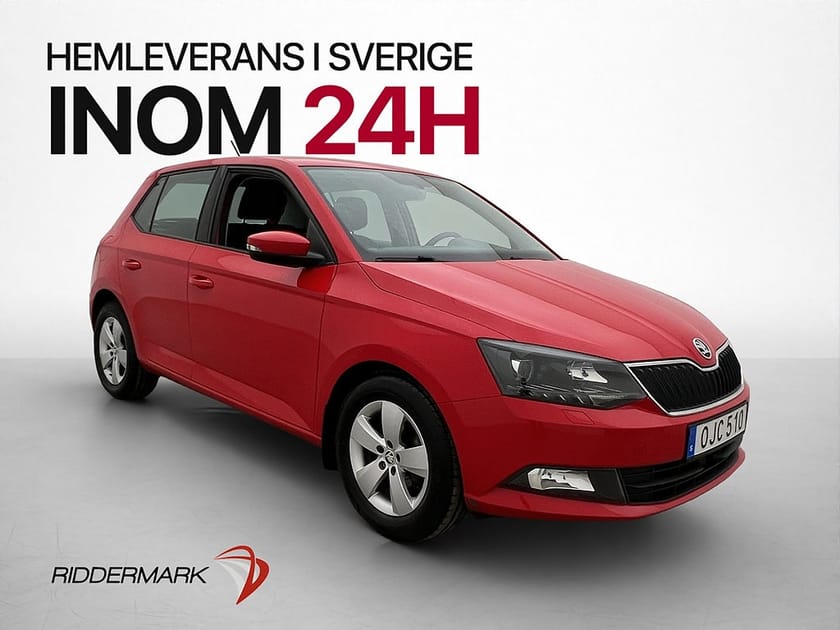 Bild 3 av Škoda Fabia Skoda TDI 90hk Style Sensorer CarPlay Farthållare