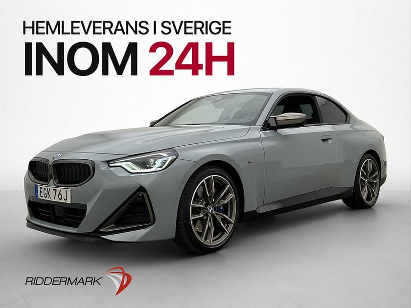 Bild 3 av BMW M240i xDrive Coupé 374hk M Sport Cockpit HUD Kamera Skinn H/K