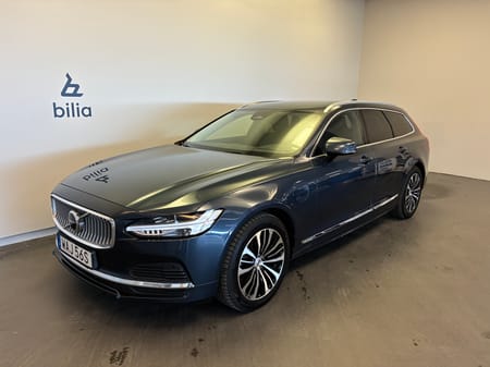 Volvo V90 Recharge T6 Core Bright / Keyless / Dragkrok / BLIS / Backkamera /