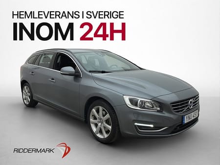 Volvo V60 D4 Momentum VOC Värmare Sensorer Navi Halvskinn