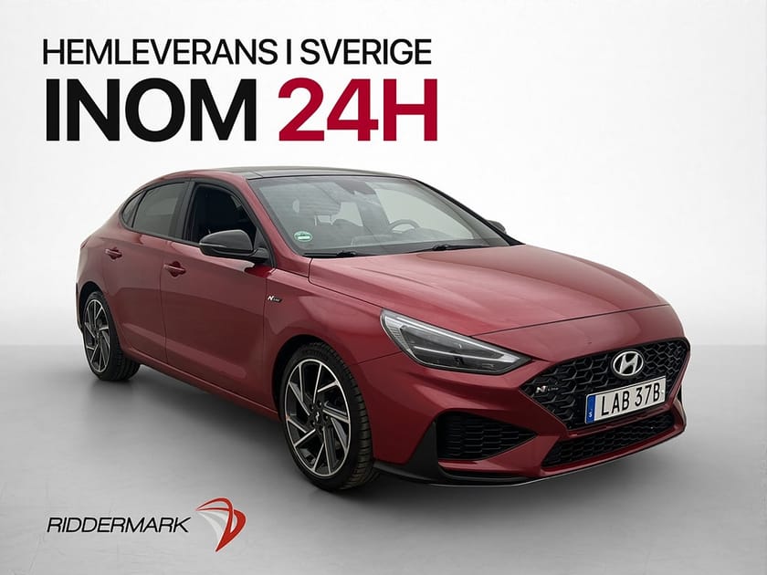 Bild 1 av Hyundai i30 Fastback 1.5 T-GDI 160hk N-Line Kamera  Taklucka