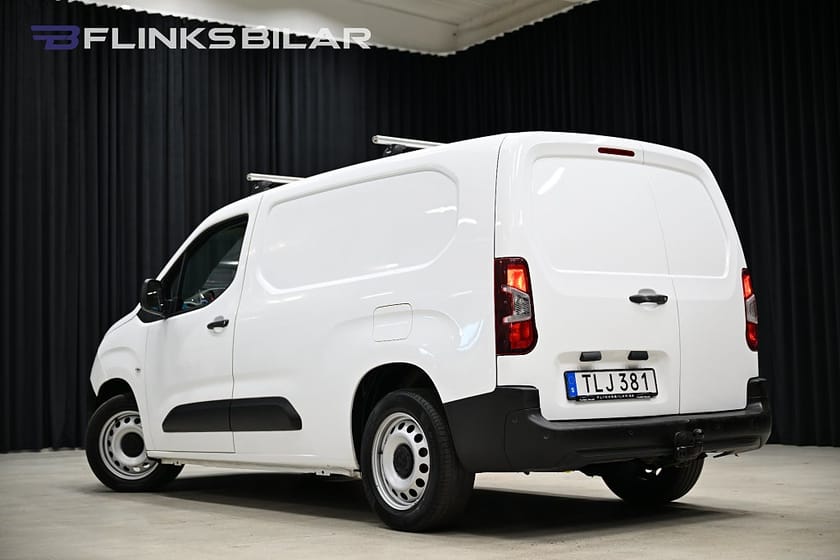 Bild 4 av Peugeot Partner Utökad Last 102HK L2|Inredd|Drag|Värmare|PDC|3-Sits|EnÄgare|Leasbar