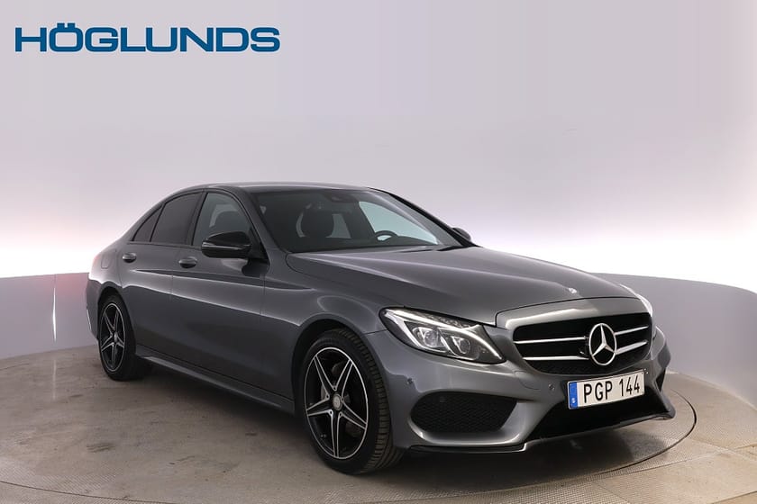 Bild 1 av Mercedes-Benz C 220 d 4MATIC AMG Burmester Drag Värmare V-hjul
