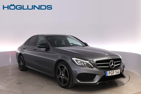 Mercedes-Benz C 220 d 4MATIC AMG Burmester Drag Värmare V-hjul