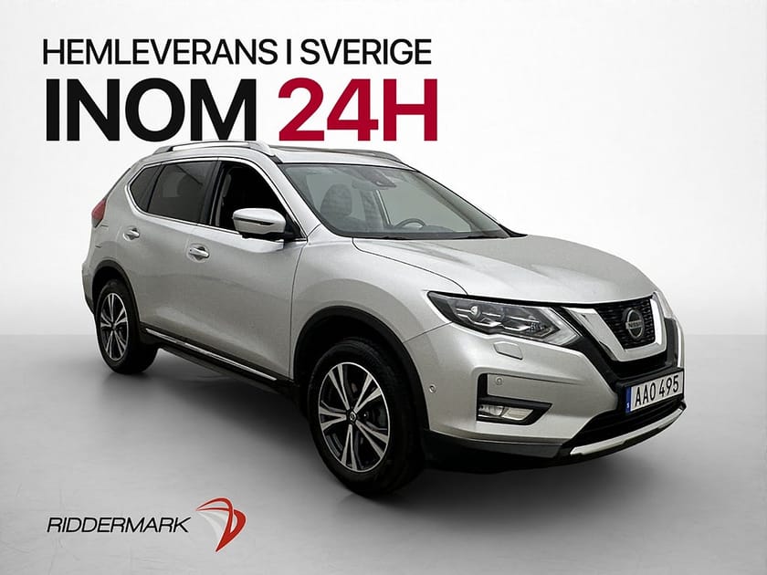 Bild 1 av Nissan X-Trail 1.3 DIG-T 160hk Tekna 7-Sits Pano 360° Skinn