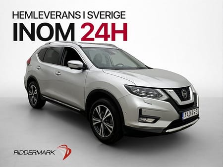 Nissan X-Trail 1.3 DIG-T 160hk Tekna 7-Sits Pano 360° Skinn