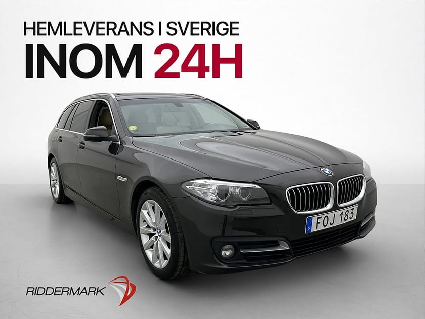 Bild 2 av BMW 520d Touring Läder Panorama M-ratt 2-Brukare 190hk