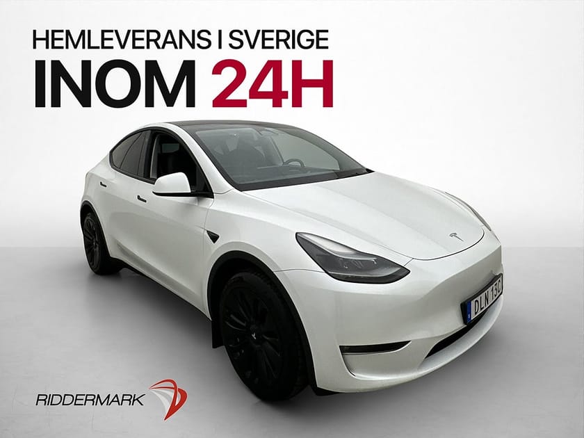 Bild 1 av Tesla Model Y Long Range AWD Autopilot Värmepump Dragkrok