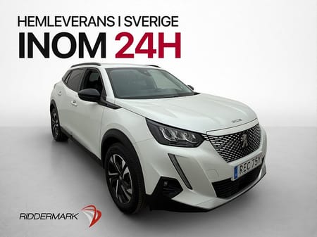 Peugeot e-2008 136hk 50 kWh Allure Kamera CarPlay Halvskinn