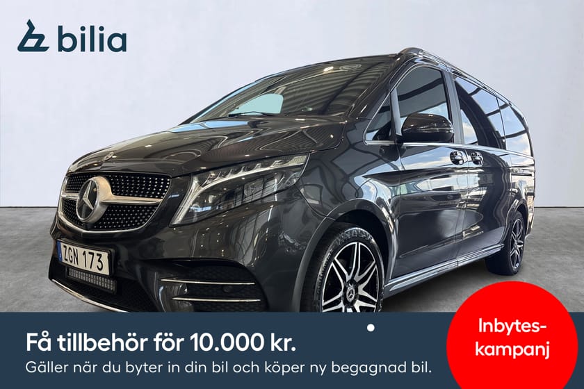 Bild 1 av Mercedes-Benz V 300d 4MATIC 3.2t AMG Avantgarde Drag Moms