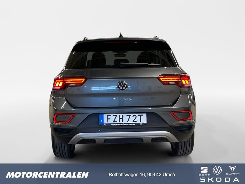 Bild 5 av Volkswagen T-Roc LIFE 1.5TSI 150HK/Drag/M.värmare/Ink.v.hjul