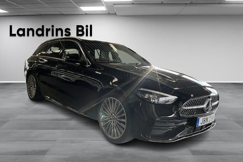 Bild 3 av Mercedes-Benz C 300 T de 4MATIC AMG Line/Drag/Burmester/360 kamera