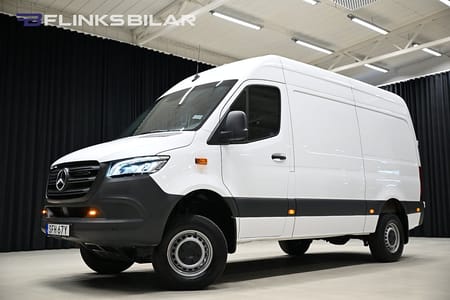 Mercedes-Benz Sprinter 319 CDI 4x4 Panel Van 190HK Automat|Servicebil|Inredd|Moms|SeUtr!