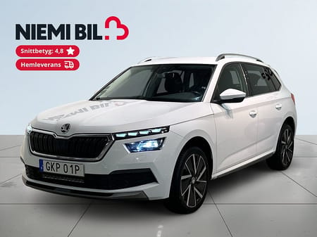 Škoda Kamiq Skoda 1.5 TSI Drag Skinn GPS kamera CarPlay S/V-hjul
