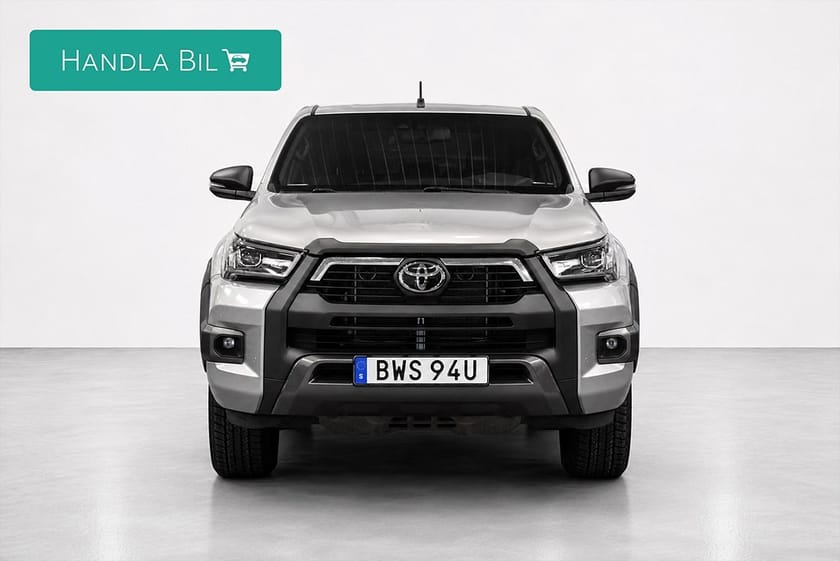 Bild 3 av Toyota Hilux Dubbelhytt 2.8 4WD Invincible Kåpa Drag Diff Navi JBL Moms 204hk