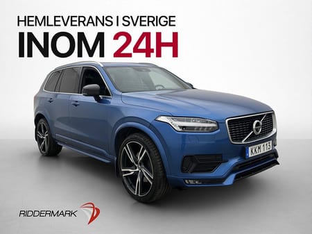 Volvo XC90 D5 AWD 235hk 7-sits R-Design BLIS HuD Pano B&W