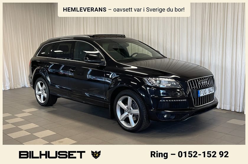 Bild 1 av Audi Q7 3.0 TDI 7-SITS S-LINE VÄRMARE PANO DRAG