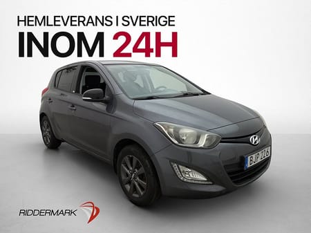 Hyundai i20 1.2 84hk Select Farthållare 0,49l/mil Nyservad