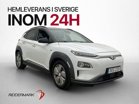 Hyundai Kona Electric 64 kWh 204hk Premium Krell Kamera CarPlay