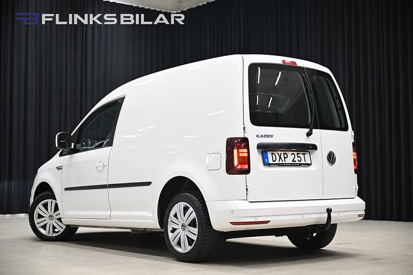 Bild 4 av Volkswagen Caddy Van DSG 102HK Nedlackad|LED|Drag|Värmare|PDC|Leasbar