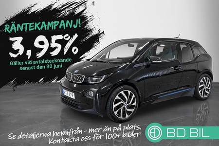 BMW i3 94 Ah REX KAMPANJ 3,95% RÄNTA