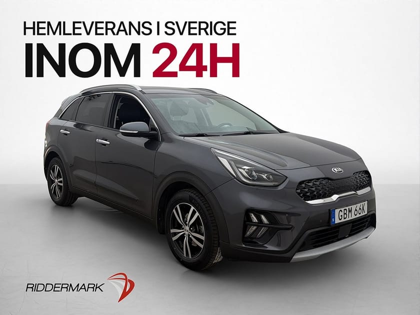 Bild 1 av Kia Niro Hybrid 141hk Advance Plus Kamera Navi Skinn