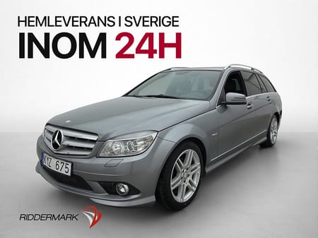 Mercedes-Benz C 180 T Kompressor BE 156hk AMG Line Dragkrok Farthållare