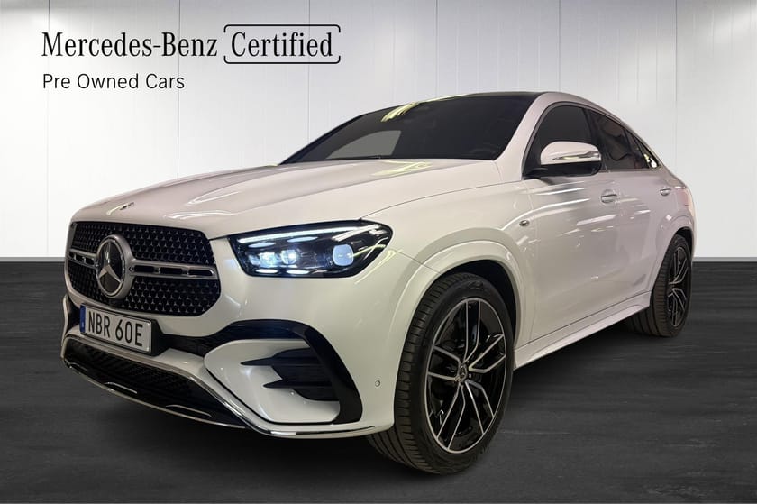 Bild 1 av Mercedes-Benz GLE 350 de 4MATIC Coupé Drag / Adapt F-håll / RattVä / Akustikglas / HUD