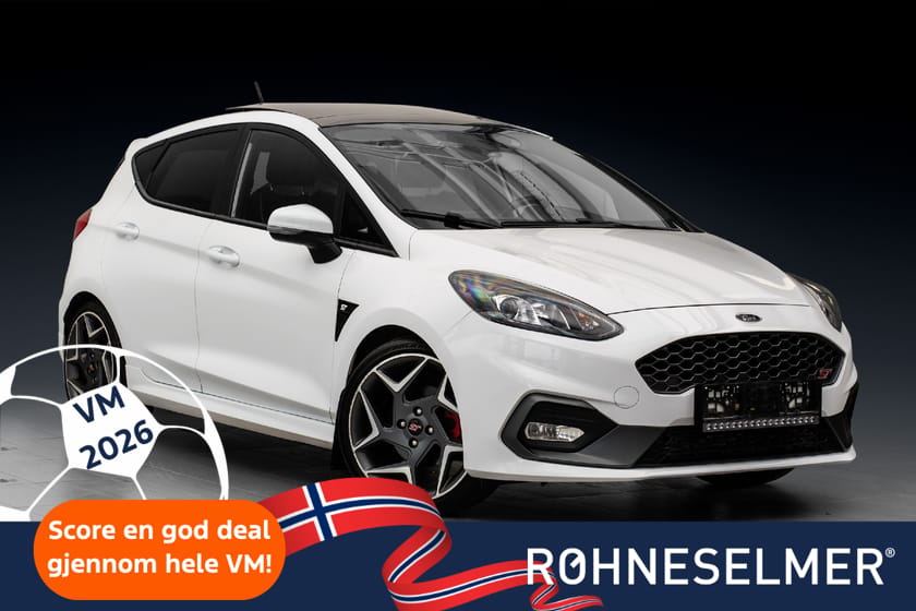 Bilde 1 av Ford Fiesta ST 5-dørs 200 HK// RÅSKINN//RECARO STOLER//