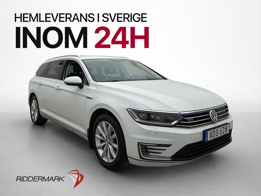 Bild 3 av Volkswagen Passat Variant GTE Kamera Drag Värmare CarPlay Halvskinn