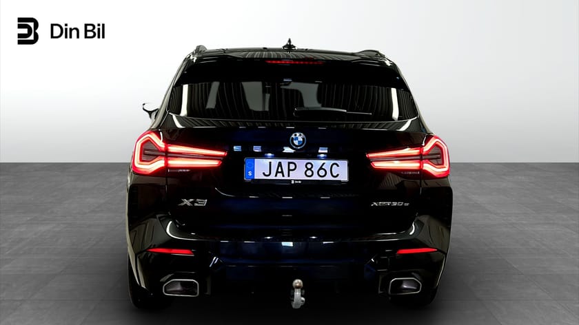 Bild 5 av BMW X3 xDrive30e M-Sport Shadowline Panorama Drag Läder H