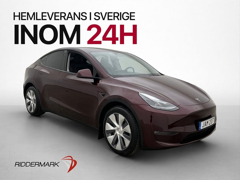 Bild 1 av Tesla Model Y Long Range AWD Dragkrok Svensksåld