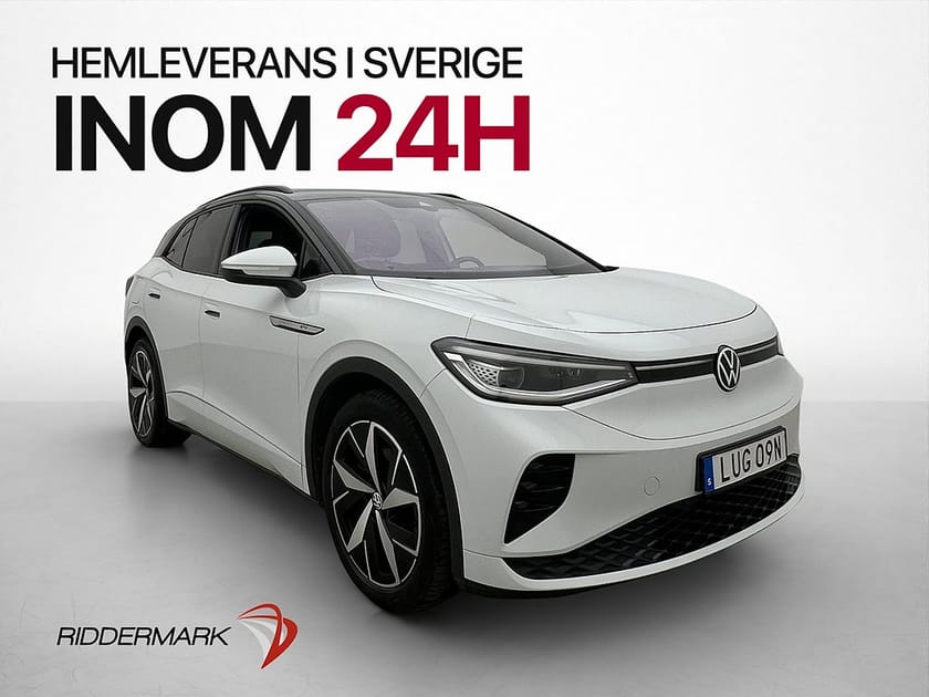 Bild 1 av Volkswagen ID.4 GTX 299hk Värmare Dragkrok CarPlay Halvskinn