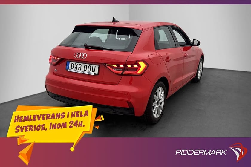 Bild 4 av Audi A1 Sportback 30 TFSI Cockpit CarPlay Sensorer 1 Brukare