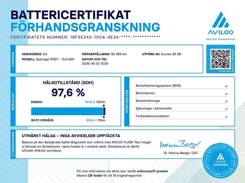 Bild 2 av Kia Sportage PHEV 265Hk Advance | Harmon/Kardon | 360° | V-hjul
