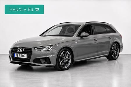 Audi A4 Avant 40 TDI quattro S-Line Aut P-värm AdaptivF Drag 190hk