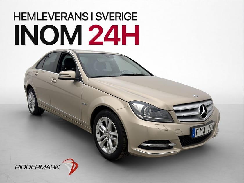 Bild 1 av Mercedes-Benz C 220 CDI BE 170hk Avantgarde Farthållare Två-Brukare