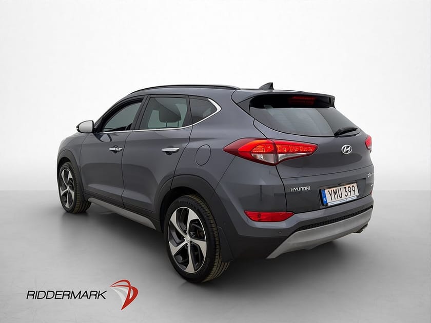 Bild 5 av Hyundai Tucson 1.6 T-GDI AWD Pano Kamera Skinn Rattvärme
