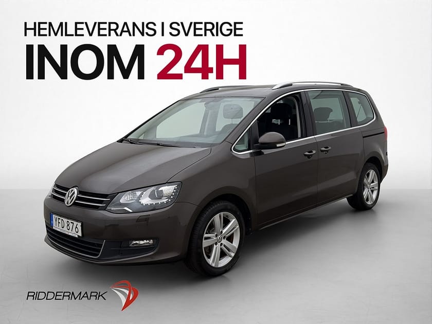 Bild 3 av Volkswagen Sharan 2.0 TDI 7-sits Pano Kamera Drag Värmare