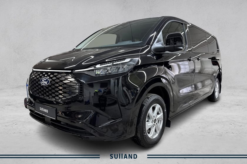 Bilde 1 av Ford E-Transit Custom 320 Crew Van 6 seter, STORT LASTEROM, Inntil 300km rekkevidde
