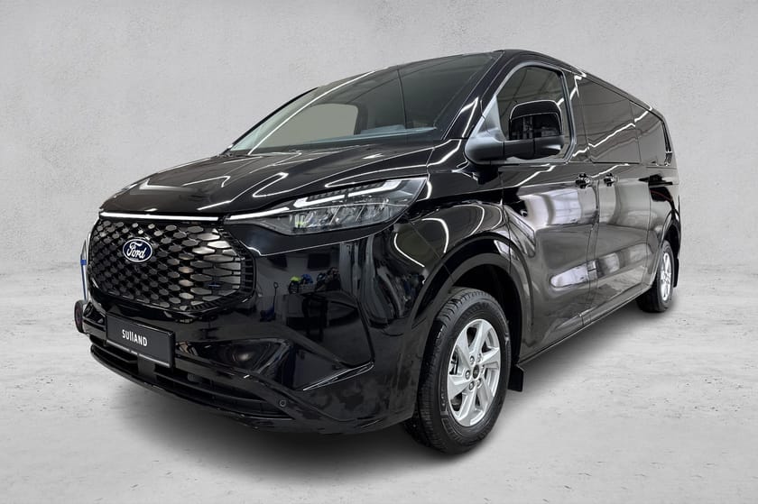 Bilde 1 av Ford E-Transit Custom 320 Crew Van 6 seter, STORT LASTEROM, Inntil 300km rekkevidde