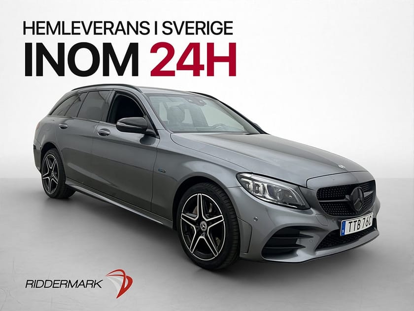 Bild 1 av Mercedes-Benz C 300 T de C300 AMG Värmare Cockpit Kamera Halvskinn